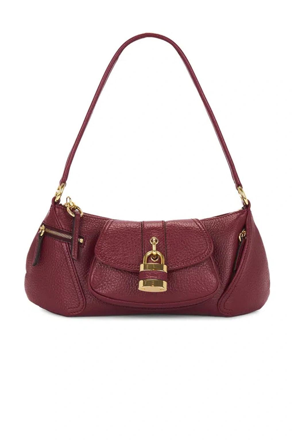 The 99 Shoulder Bag In Brunette Red Product Image