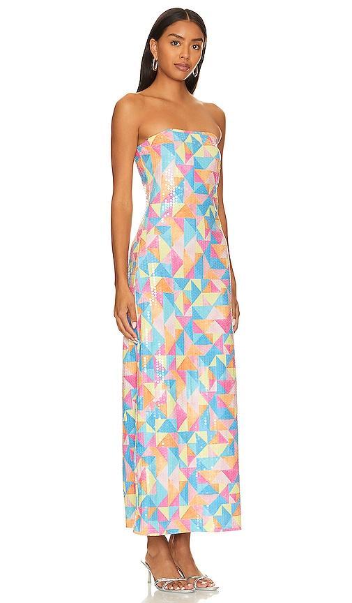 Show Me Your Mumu On My Way Maxi Dress Size L, S. Product Image