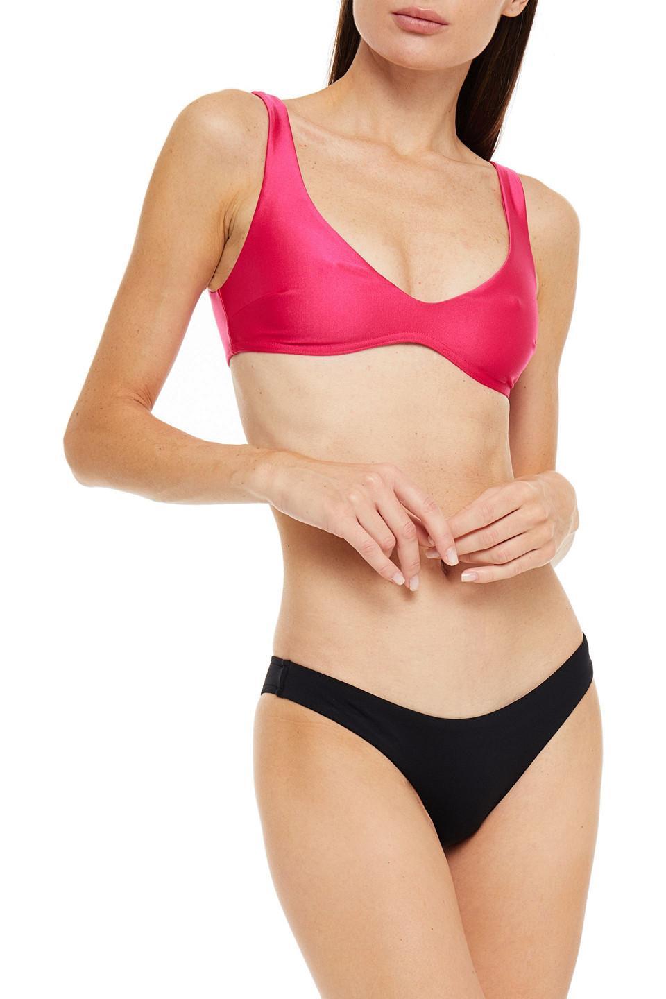 Bikini Top In Fuchsia Product Image