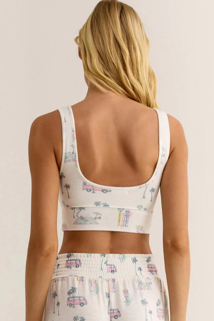 Zoe Staycation Tank Bra Product Image