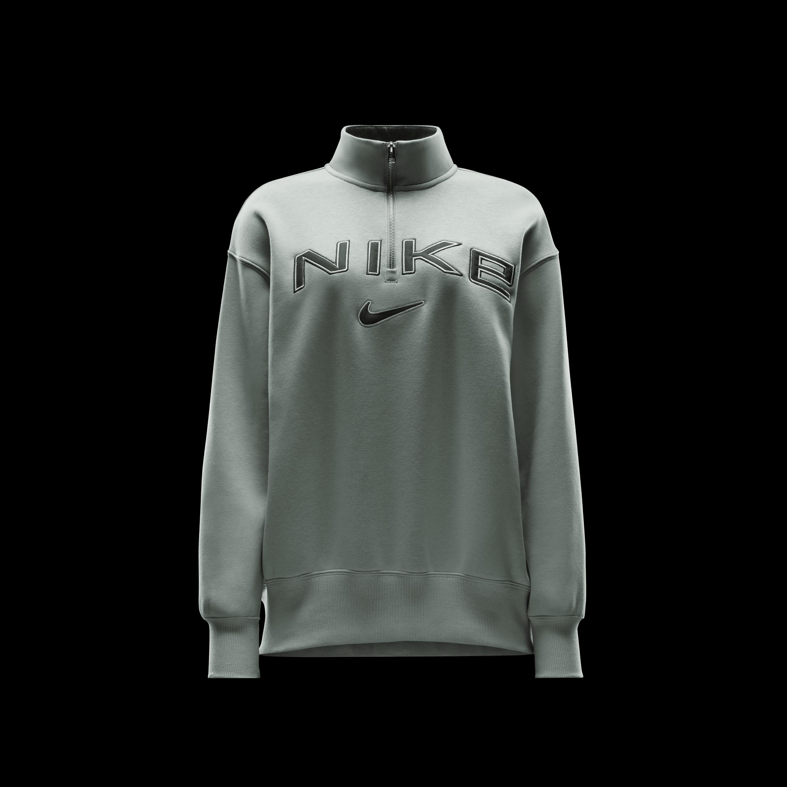 Women's Nike Sportswear Phoenix Fleece Oversized 1/4-Zip Logo Top product image