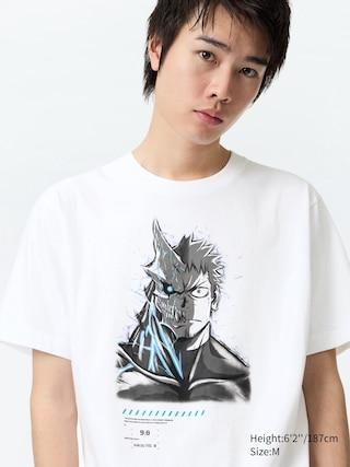 Mens Kaiju No.8 Ut (Short-Sleeve Graphic T-Shirt) White 3XL UNIQLO US Product Image