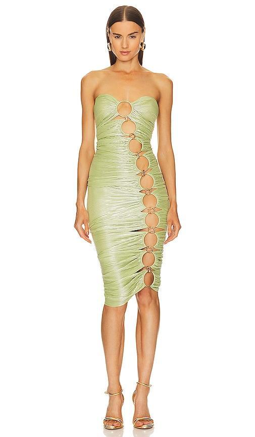 Bronx and Banco Butterfly Midi Dress Size XS. Product Image