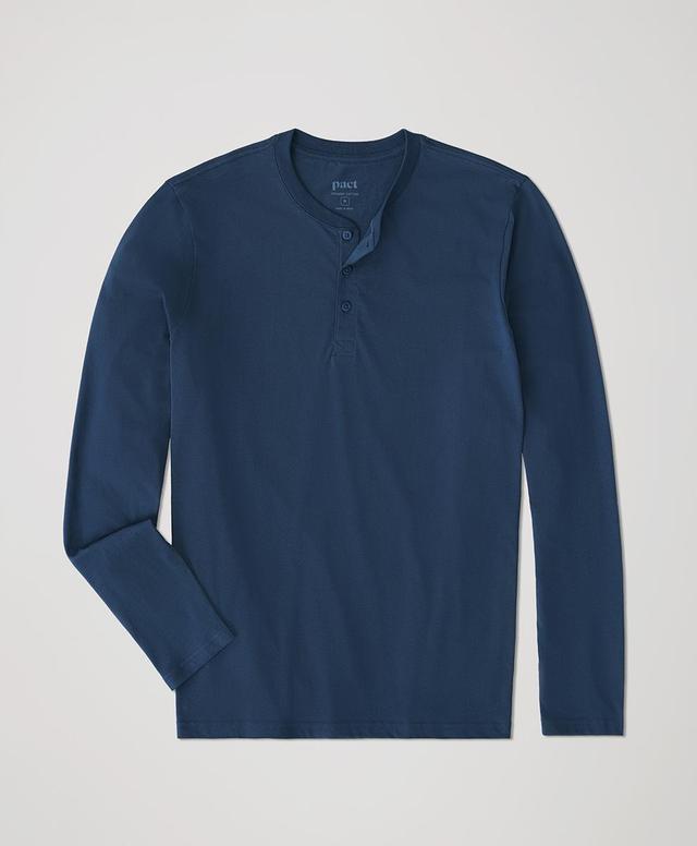 Mens Softspun Long Sleeve Henley L Product Image