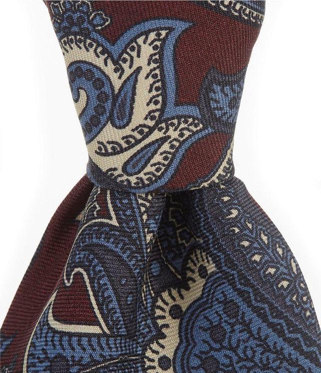 Cremieux Elegant Paisley 3.38#double; Woven Silk Tie Product Image