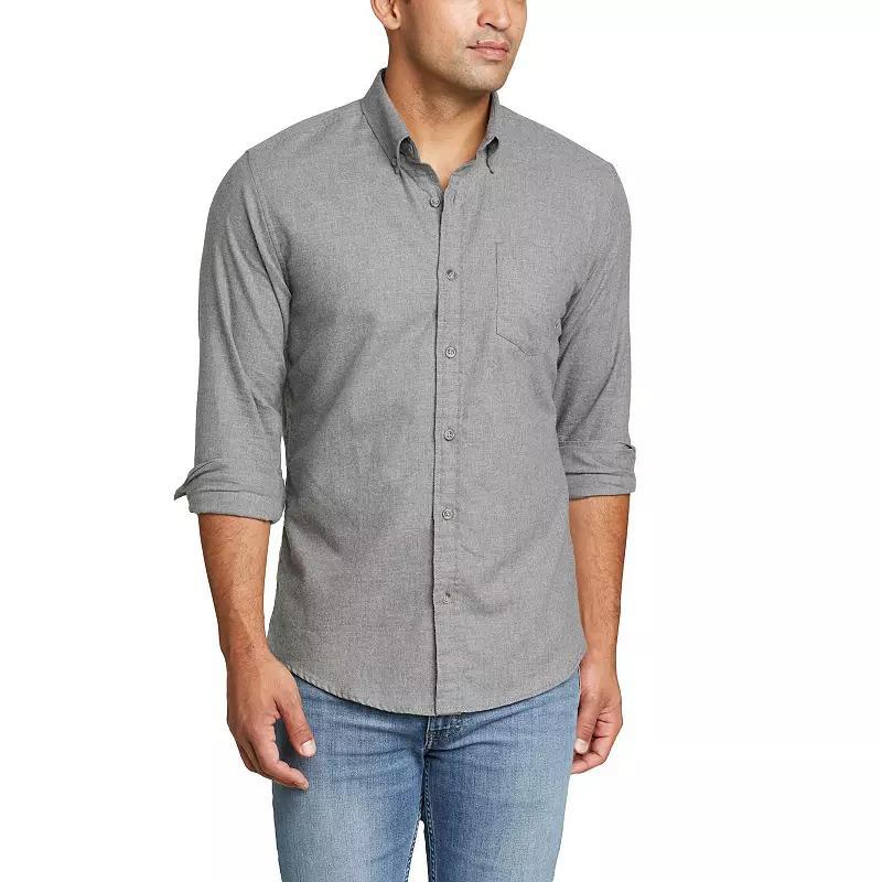 Mens Eddie Bauer Field Flannel Button-Down Shirt Product Image