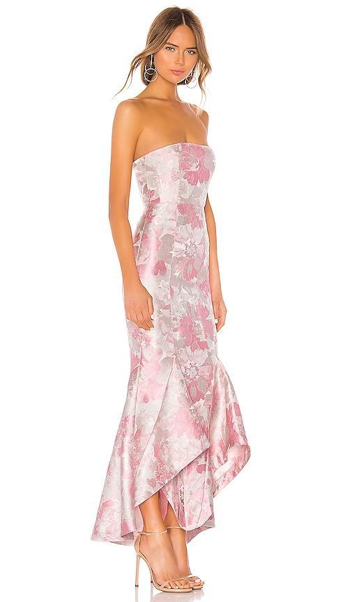 Lovers and Friends Urgonia Gown in Pink Tonal Product Image