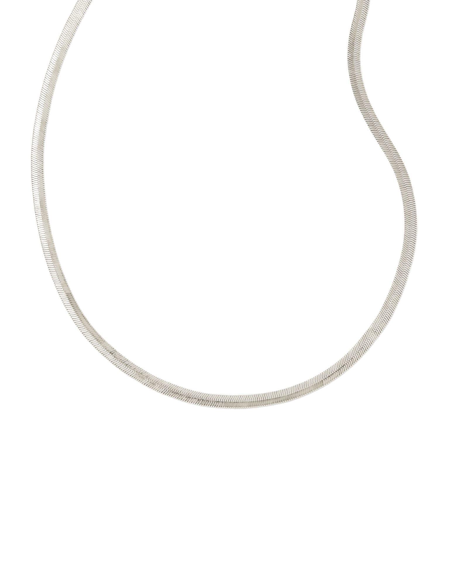 Kendra Scott Rhodium-Plated & 14k Gold-Plated Chain Necklace, 18 + 3 extender Product Image