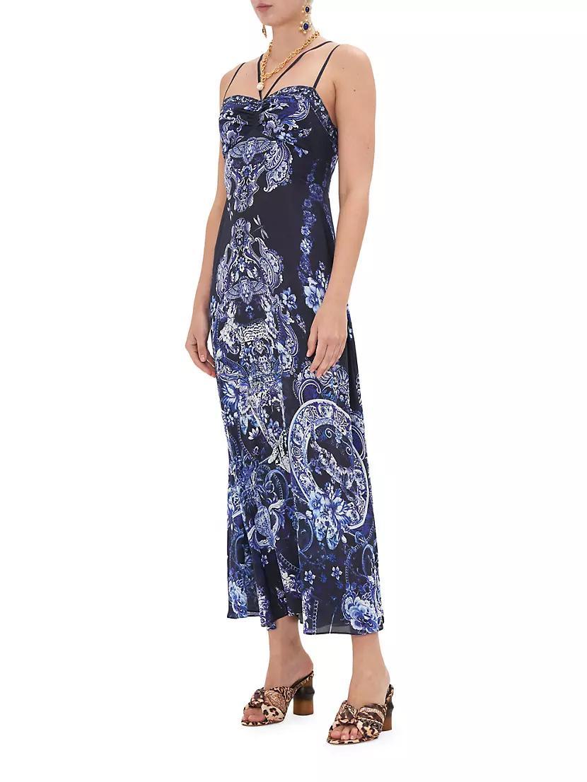 Strappy Floral Midi Dress Product Image