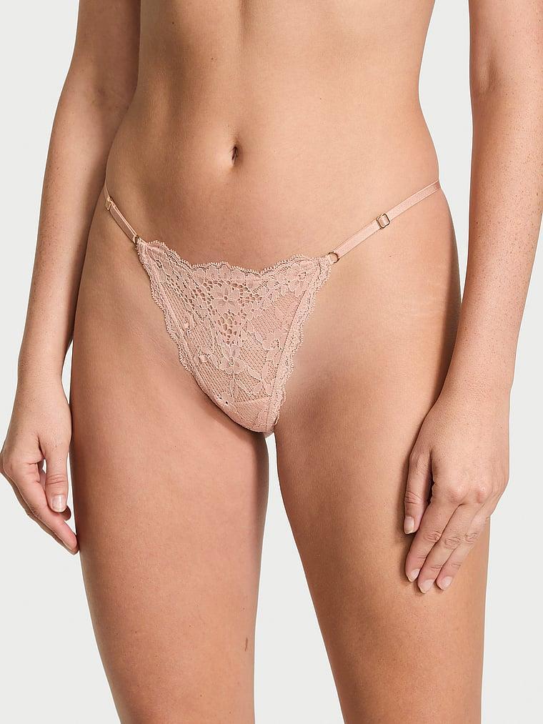 Lace Adjustable V-String Panty Product Image