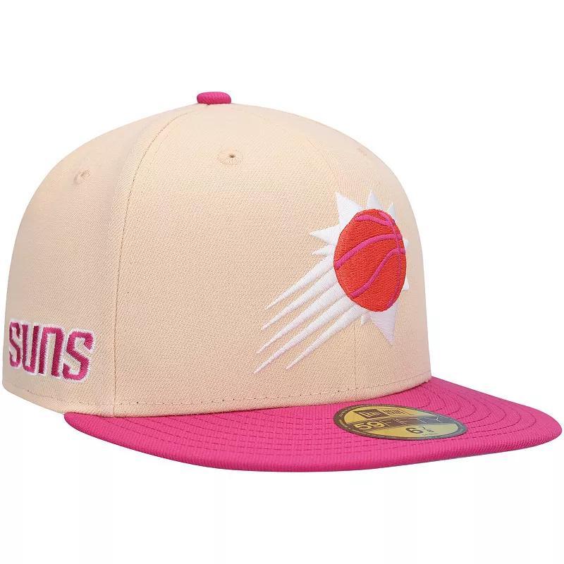 Mens New Era Orange/Pink Phoenix Suns Passion Mango 59FIFTY Fitted Hat Product Image