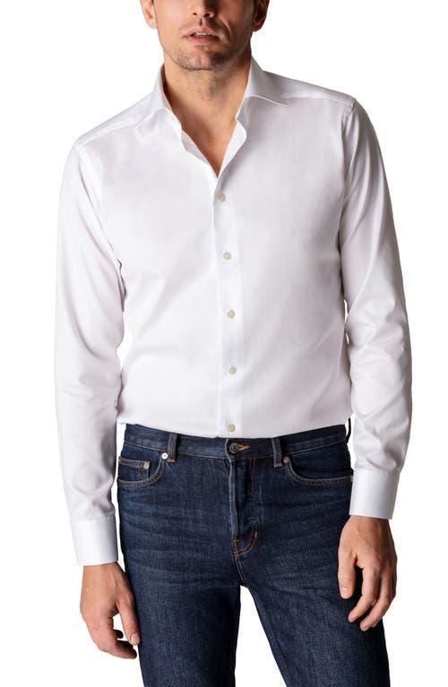 Eton Contemporary Fit Twill Dress Shirt Product Image