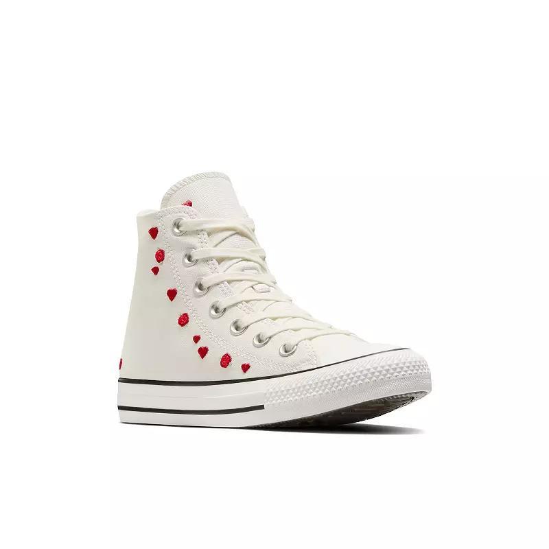 Womens Converse Chuck Taylor All Star Hi Hearts And Roses Sneaker Product Image