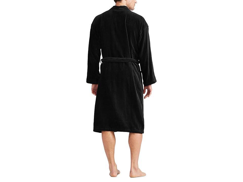 Polo Ralph Lauren Mens Sleepwear Soft Cotton Kimono Velour Robe Product Image