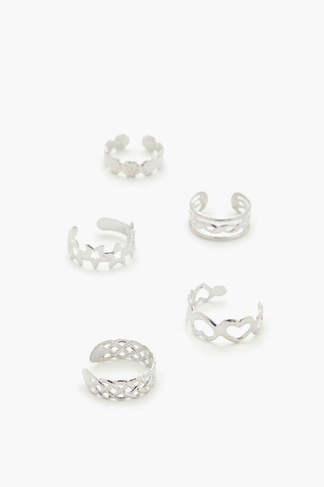 Cutout Cocktail Ring Set | Forever 21 Product Image