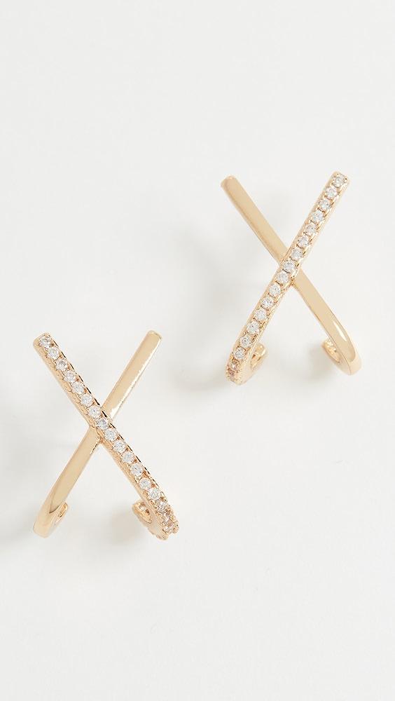 SHASHI Kriss Kross Earrings | Shopbop Product Image