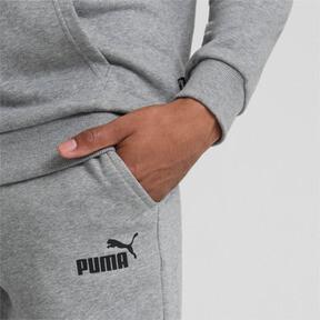 PUMA Essentials Logo Men's Sweatpants in Medium Grey Heather Product Image