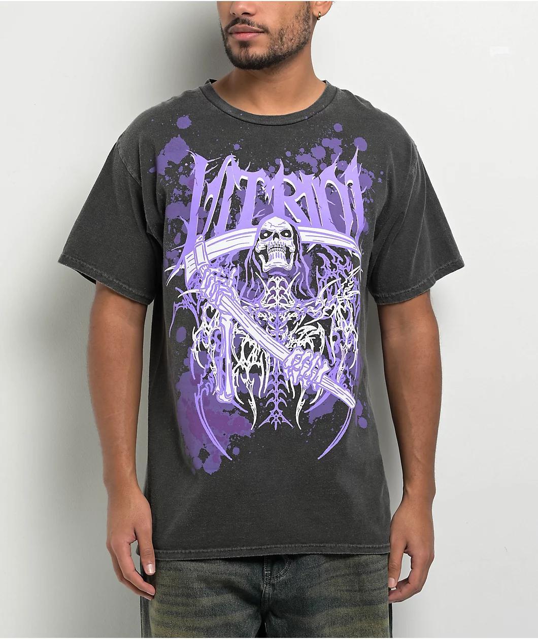 Vitriol Layered AF Charcoal T-Shirt Product Image