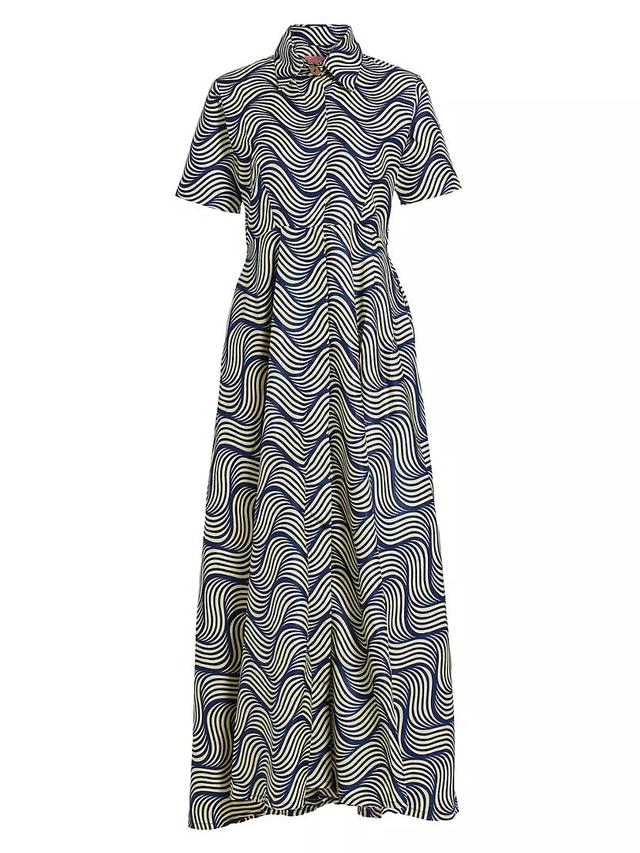 Feyi Printed Cotton Maxi Dress Product Image