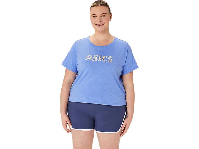 Womens ASICS Daisy Crop Short Sleeve Top Product Image