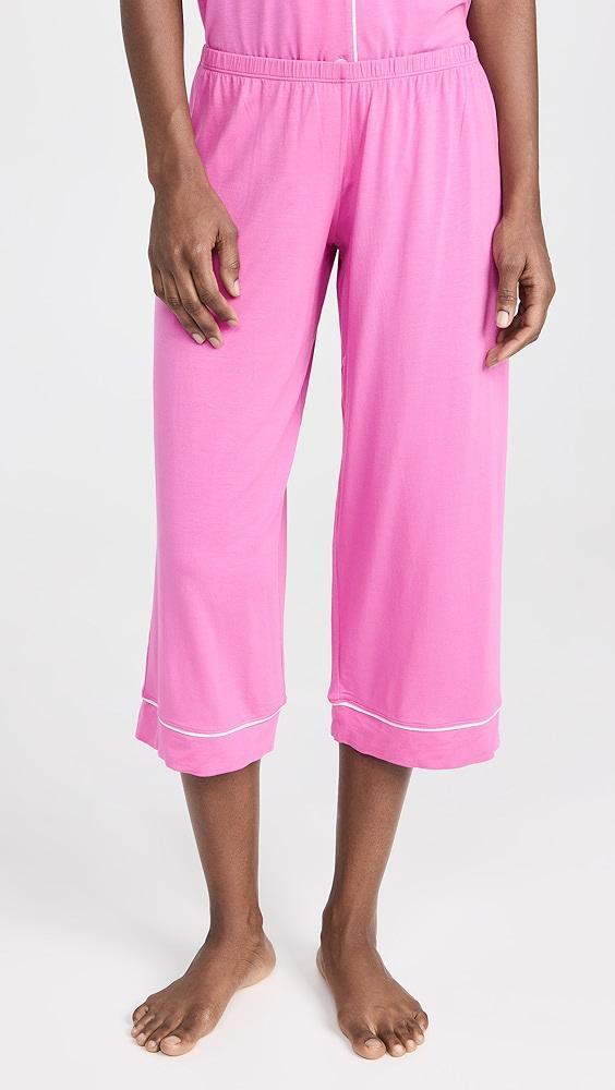 Eberjey Gisele Short Sleeve Crop PJ Set | Shopbop Product Image