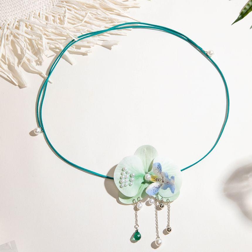 Floral Rope Choker Product Image