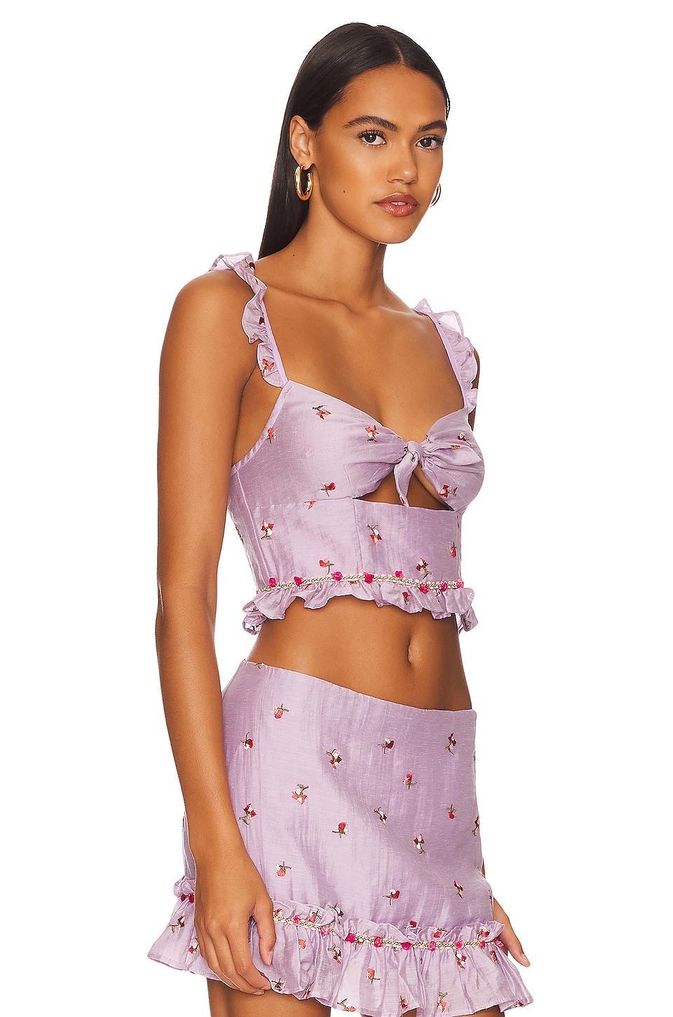 Danielle Crop Top MAJORELLE Product Image