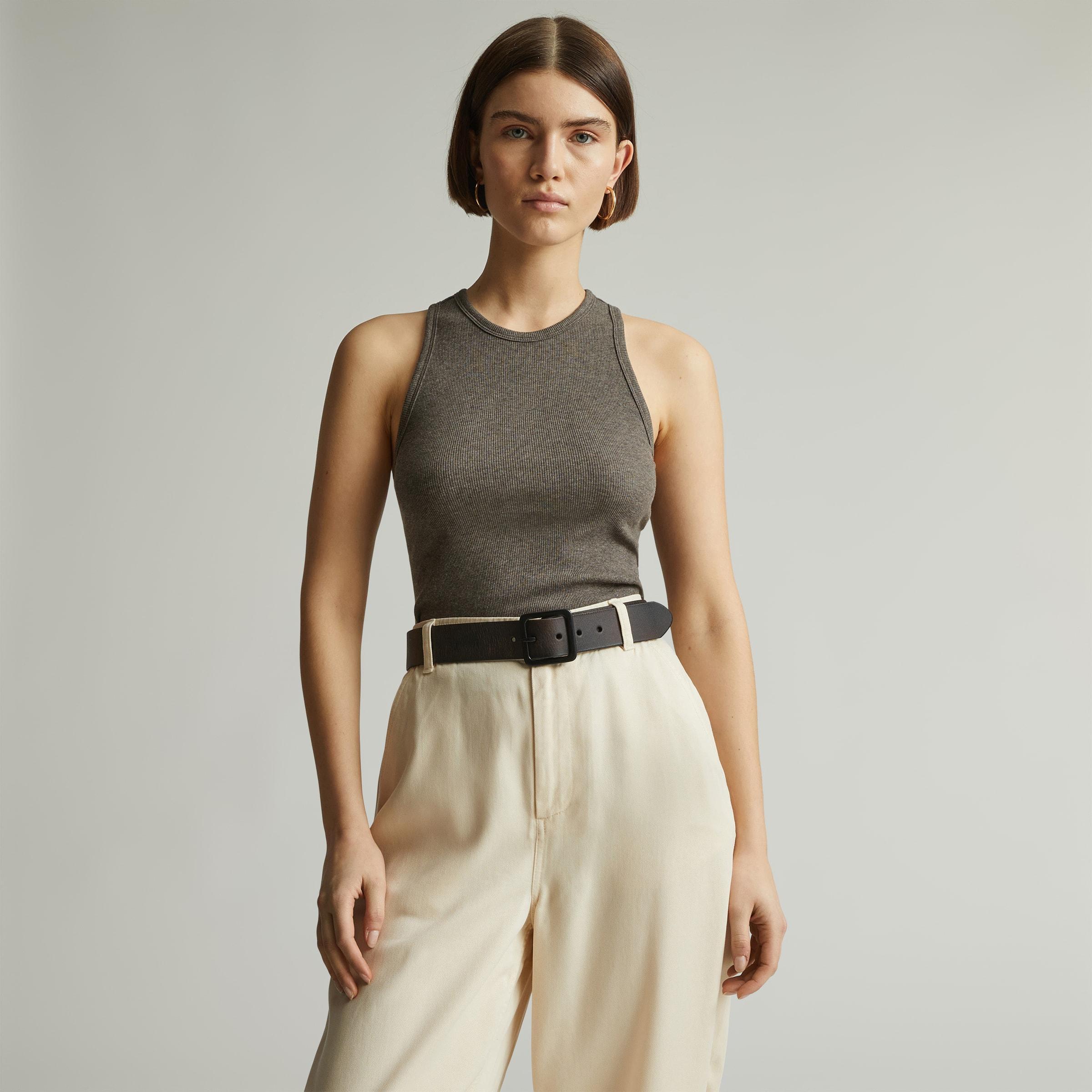 Womens Luxe Rib Racerback Tank by Everlane Product Image