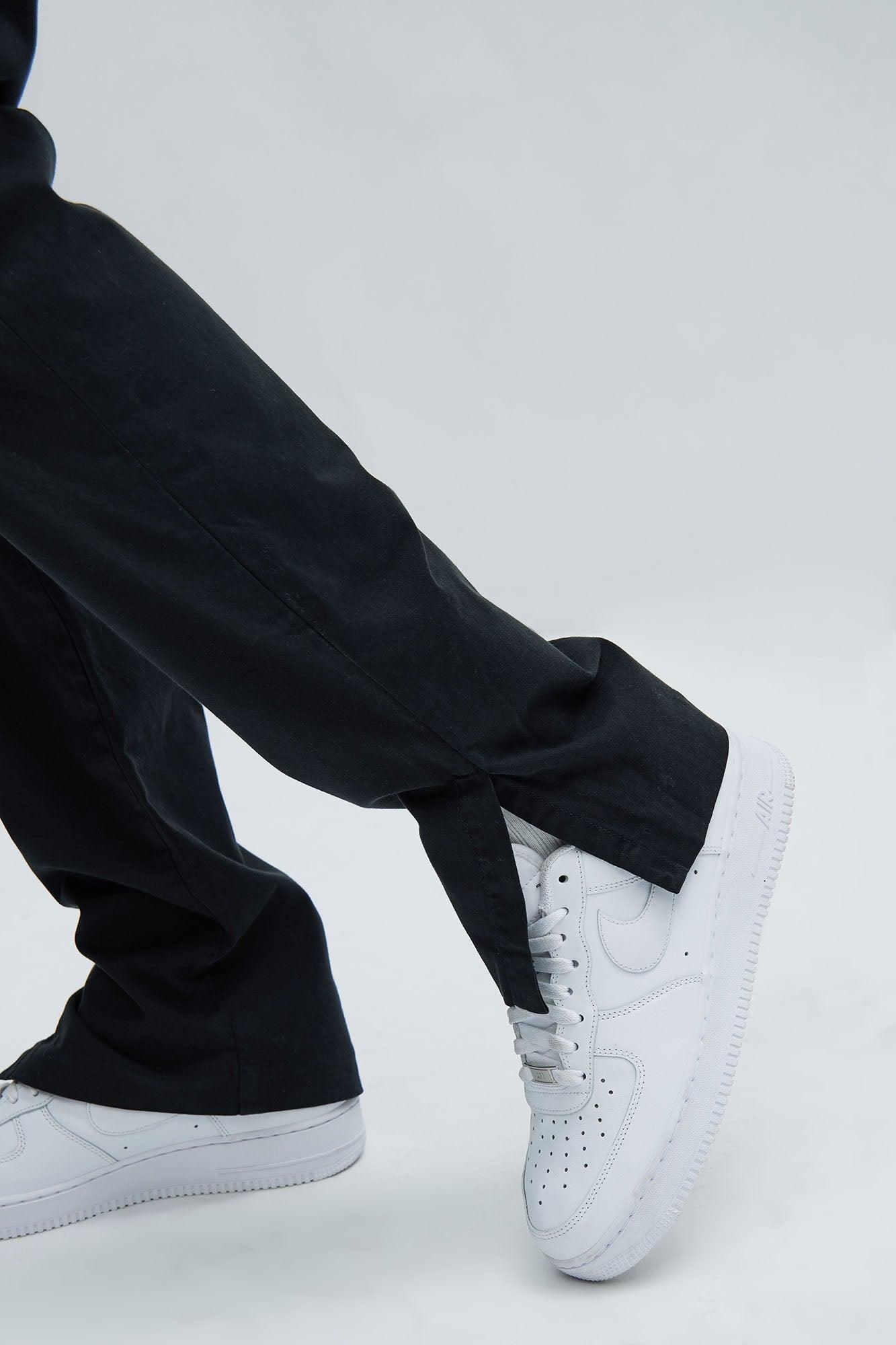 Mac Slim Slit Trousers - Black Product Image