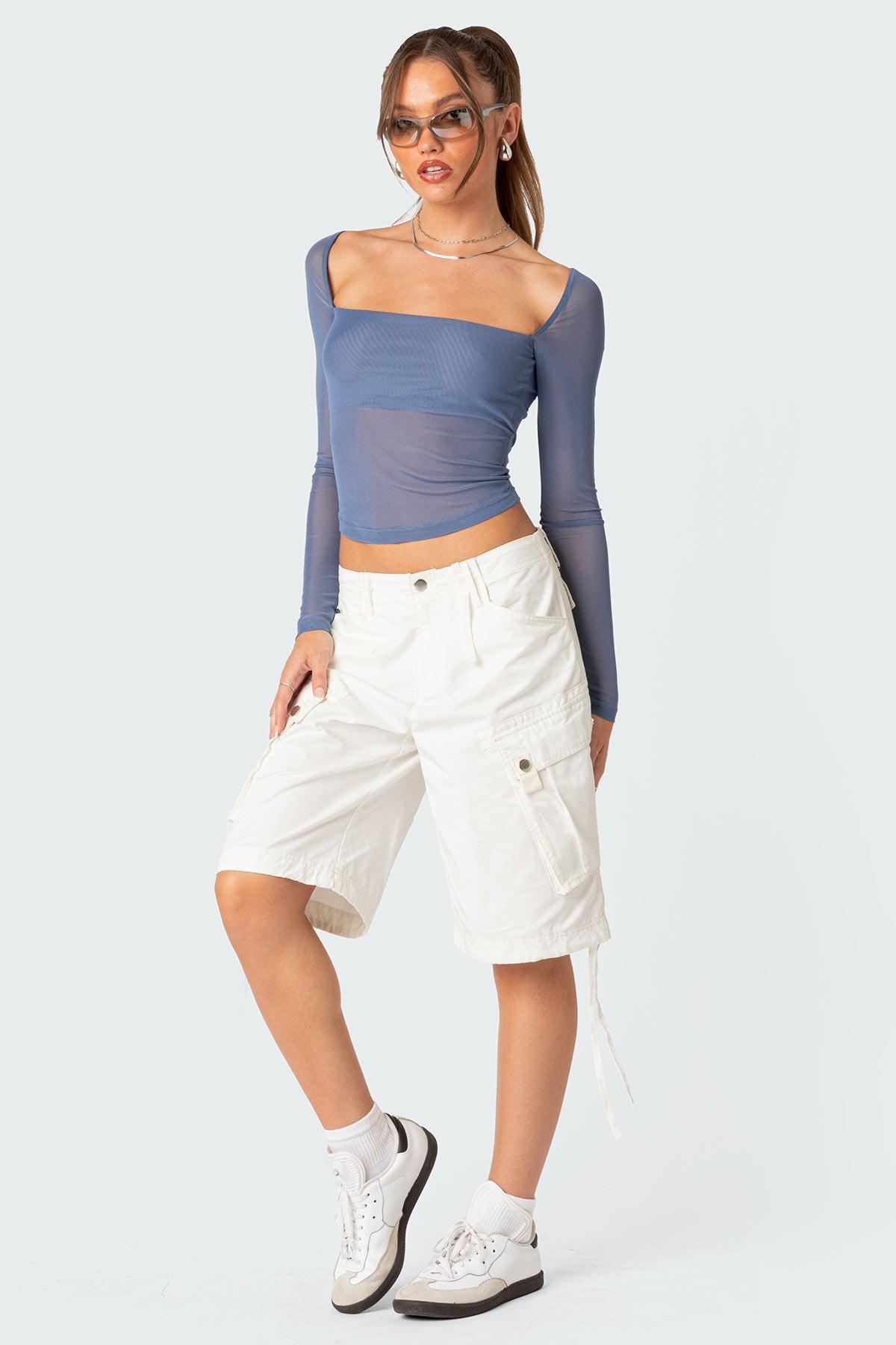 Marta Mesh Top Product Image