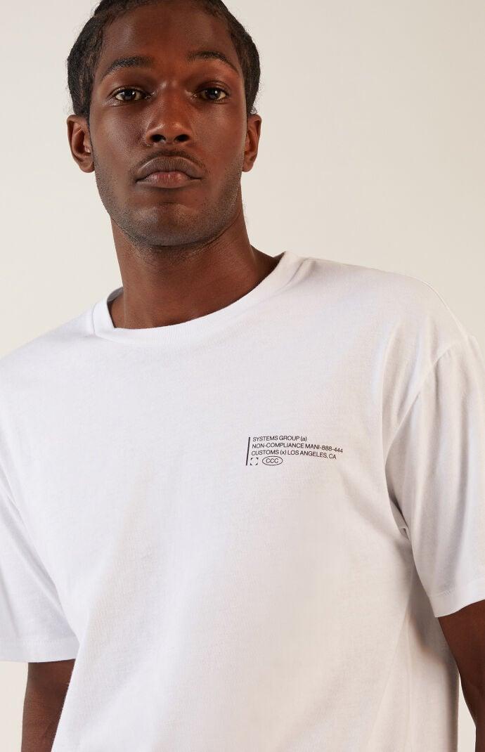 Men's Systems Boxy Cropped T-Shirt Product Image