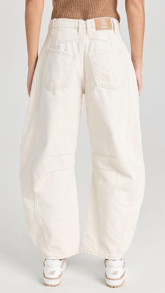 Free People We The Free Good Luck Barrel Jeans | Shopbop Product Image