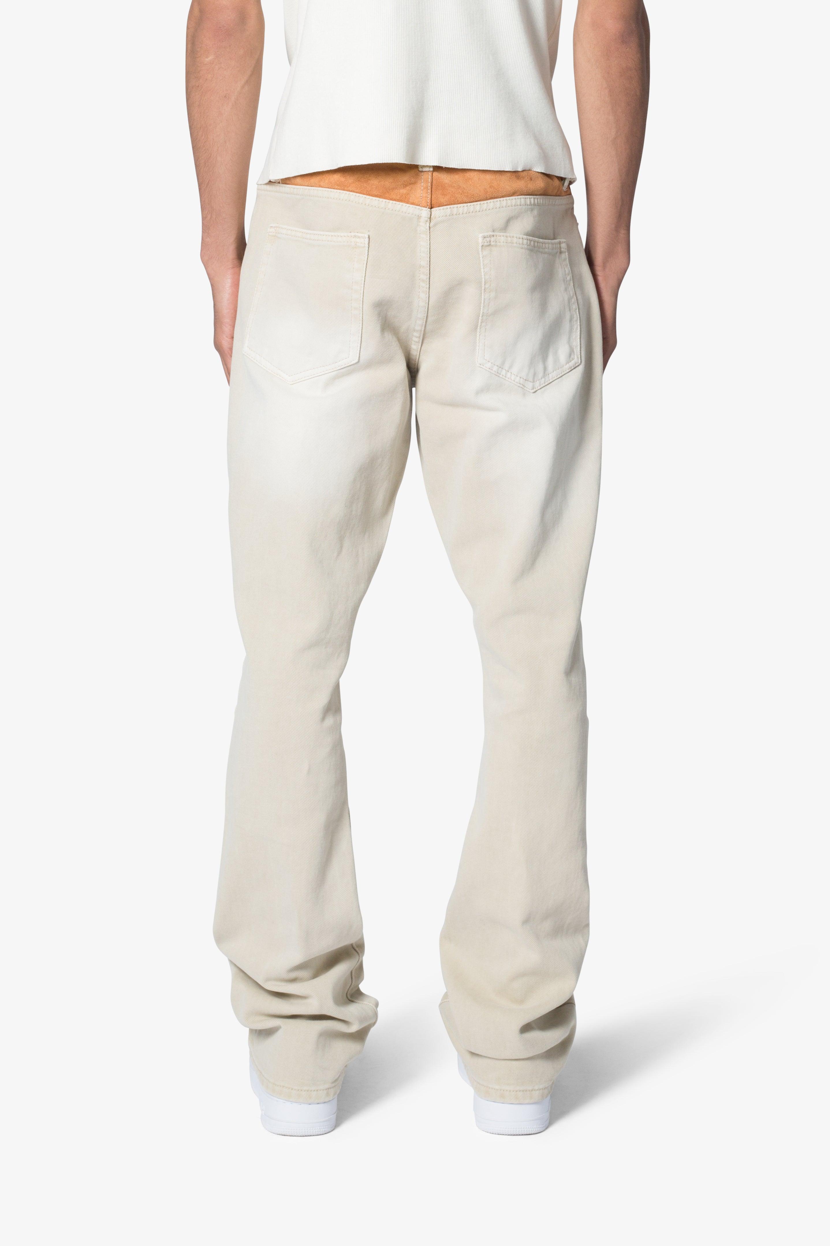 B375 Flare Denim - Light Tan Product Image