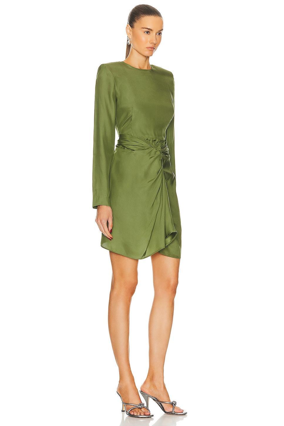 GAUGE81 Izu Dress in Olive Product Image