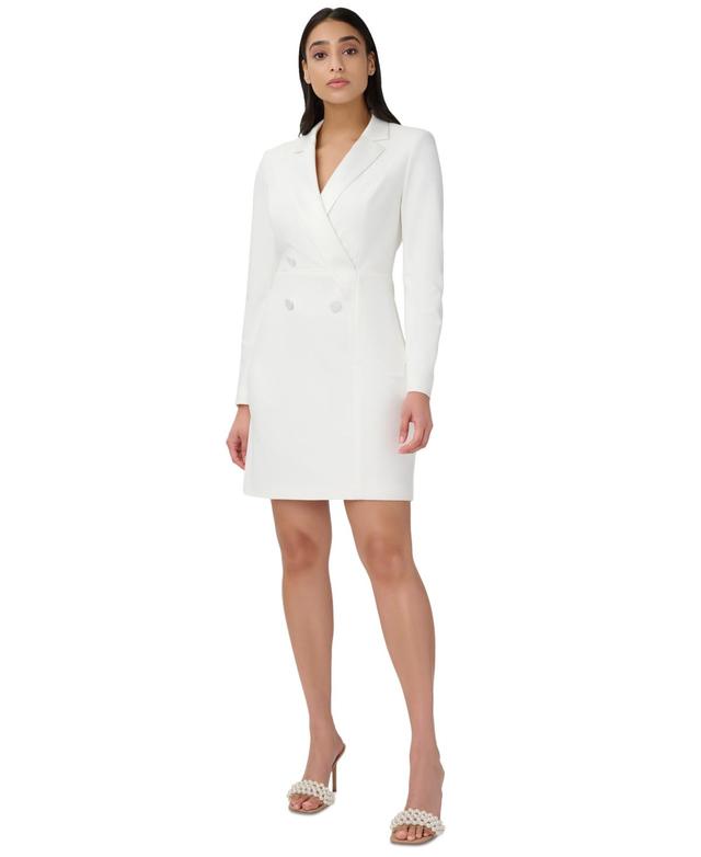 Adrianna Papell Womens Tuxedo Cocktail Sheath Dress Product Image