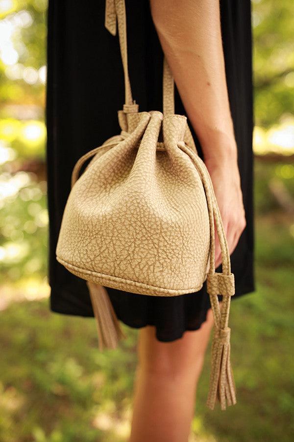 All About It Bucket Bag In Cream Product Image