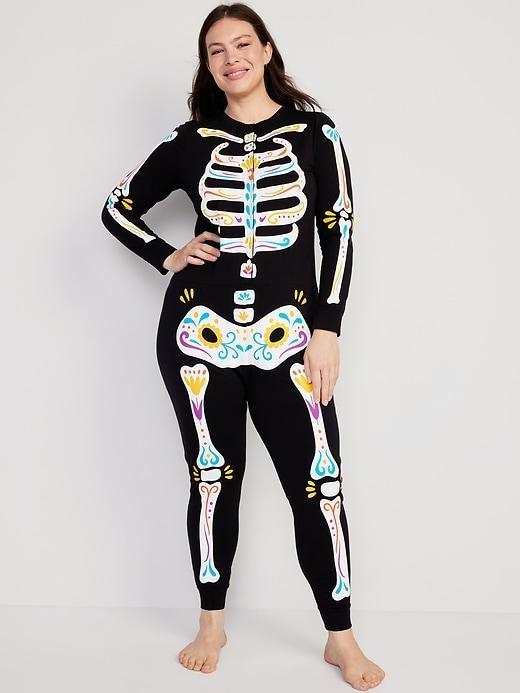 Matching Halloween One-Piece Pajamas Product Image