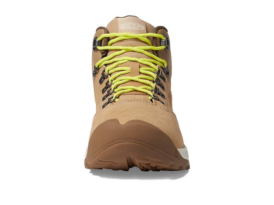 KEEN NXIS Explorer Mid Waterproof (Safari/Birch) Men's Boots Product Image