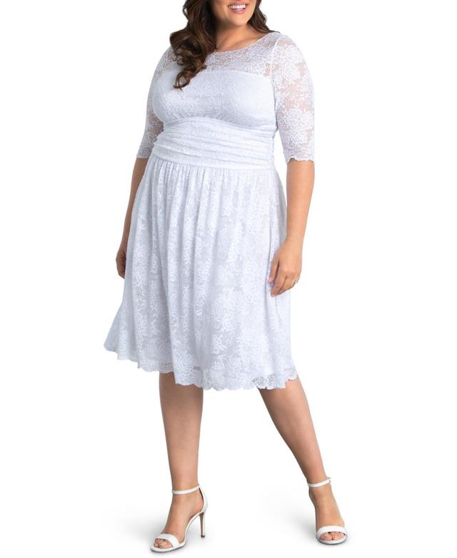 Womens Plus Size Aurora Lace Dress Product Image