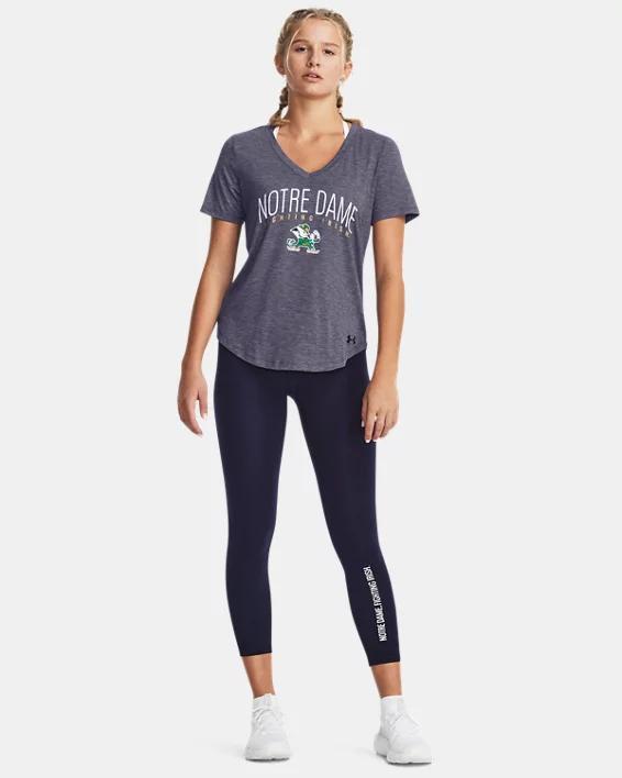 Women's UA Breezy Jersey Collegiate V-Neck T-Shirt Product Image