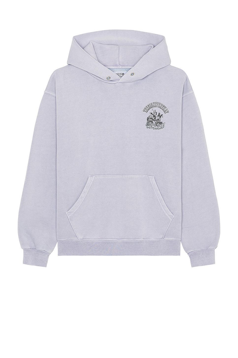 thisisneverthat x Felix The Cat Archive Hoodie in Pale Purple - Lavender. Size M (also in L). Product Image