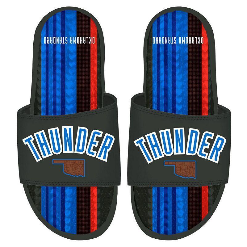 ISlide Oklahoma City Thunder 2022/23 City Edition Gel Slide Sandals, Mens Product Image