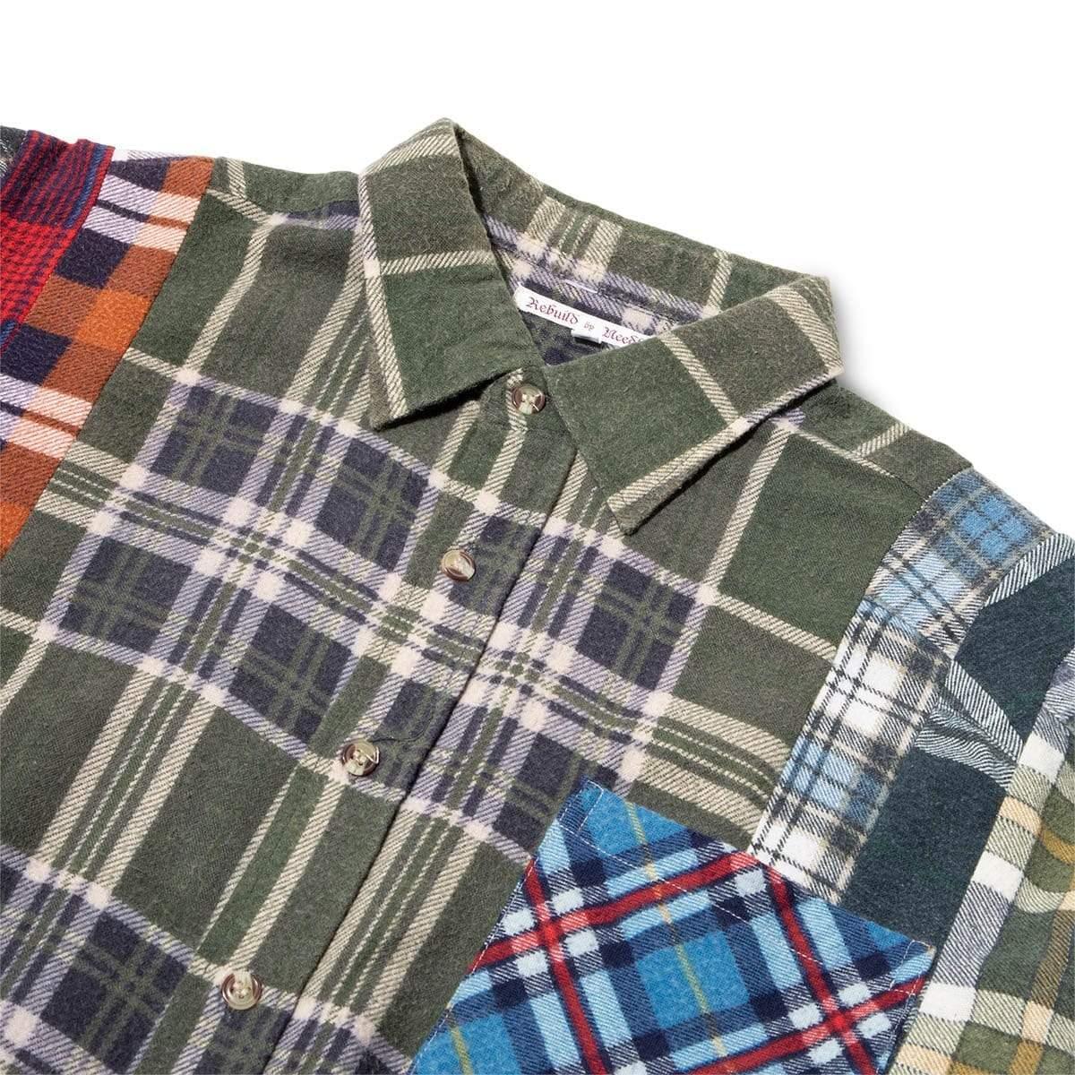 7 CUTS FLANNEL SHIRT SS21 10 Male Product Image