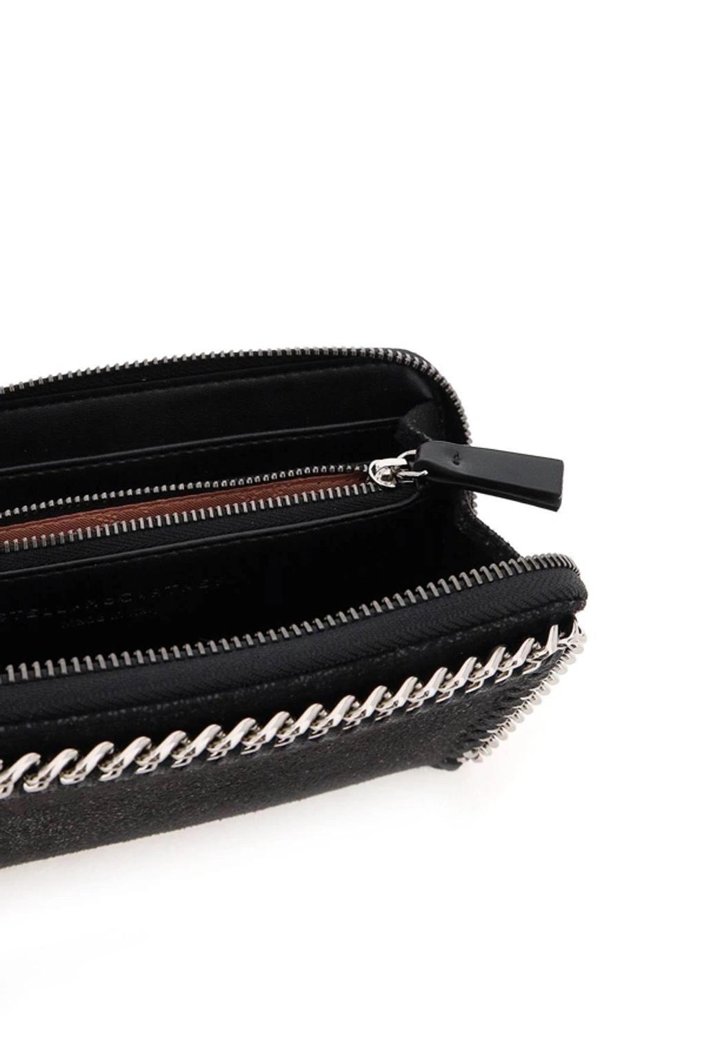 Falabella Zip Around Wallet In Black Product Image