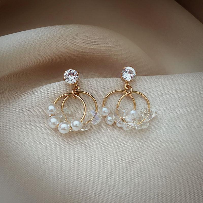 Faux Pearl / Alloy Earring (Various Designs) Product Image