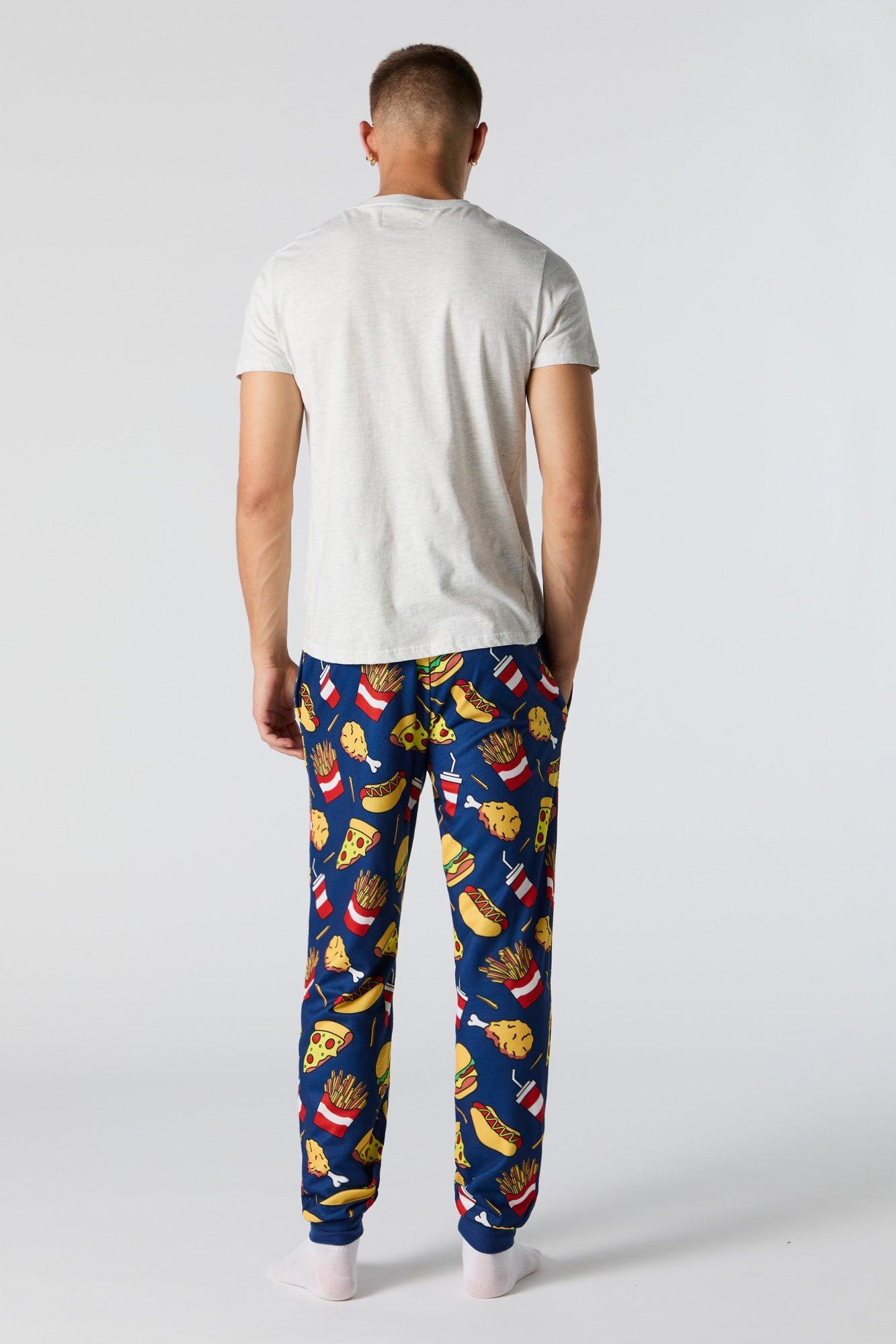 Printed Pajama Jogger Male Product Image