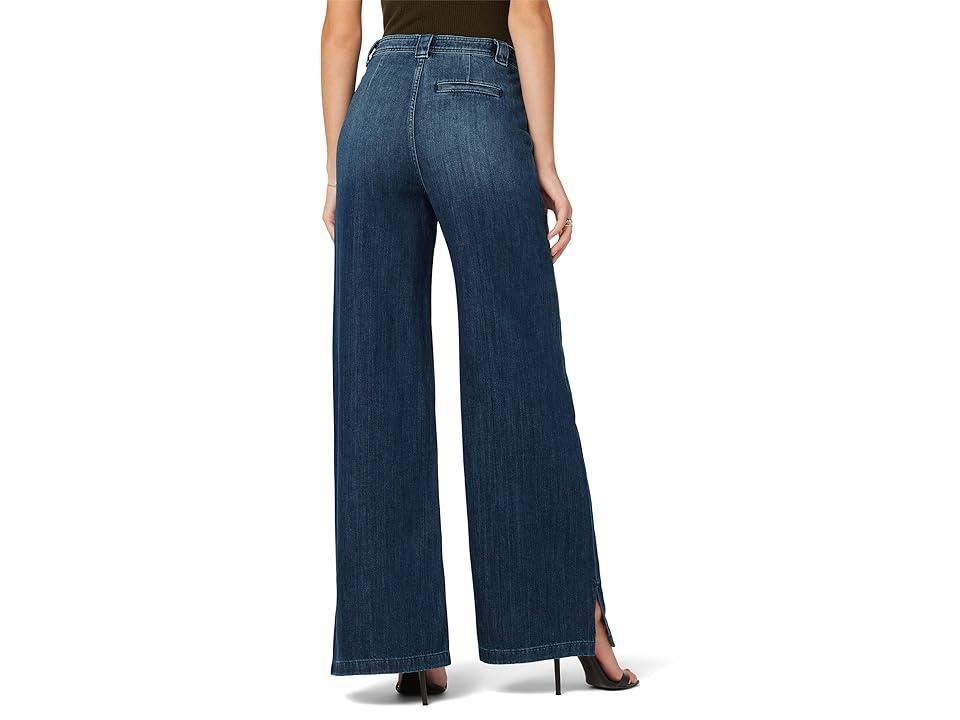 Hudson Jeans Pull-On Wide Leg w/ Drawstring (Blue Inferno) Women's Casual Pants Product Image