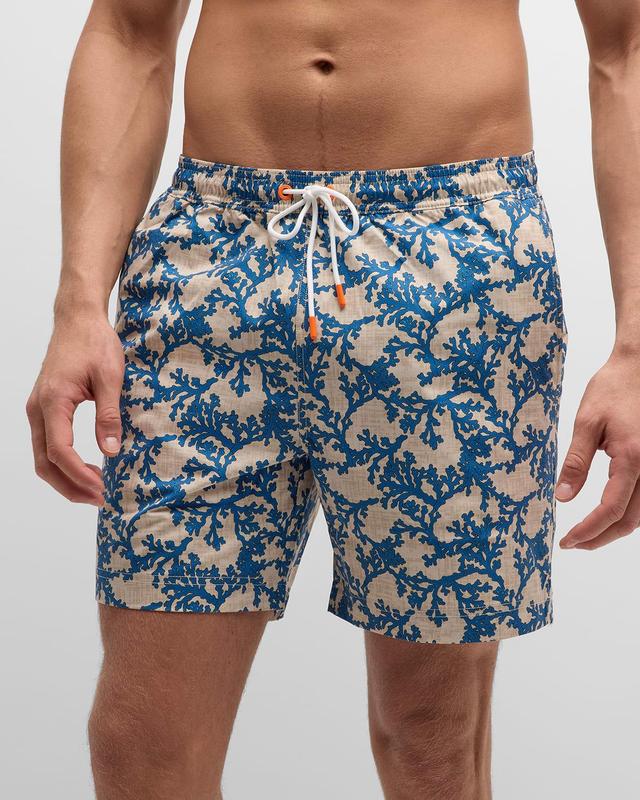 Mens Procida-Printed Swim Shorts Product Image