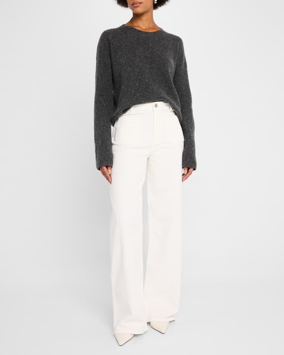 Isadora Stretch Corduroy Straight-Leg Pants Product Image