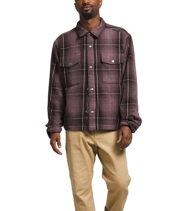 The North Face Long Sleeve Plaid Twill Utility Shirt Jacket Product Image